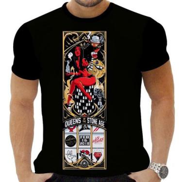 Imagem de Camiseta Camisa Personalizada Rock Queens Of Stone Age 2_X000d_ - Zahi