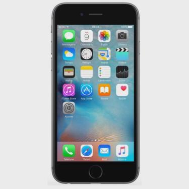 Imagem de Smartphone iPhone 6S Cinza Espacial 128GB 4G iOS 11 Tela 4.7 3D Touch Câm. 12MP Proc. Chip A9