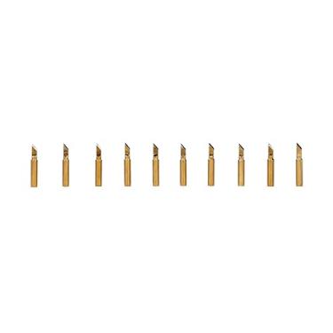 Imagem de Pontas de ferro de solda, ferramentas de hardware Pontas de solda Substituição Forte resistência à oxidação Aquecimento rápido Solda de ouro para soldagem(Ouro 900M-T-K)
