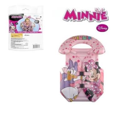 Imagem de Colete Inflável Infantil Minnie Disney 43X35 Cm - Etitoys