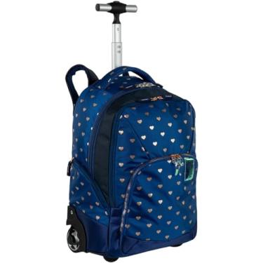 Imagem de Mochila Carrinho Alça de Costas Capricho Wishes Azul - 76044