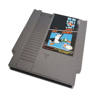 Imagem de Smb  duck hunt-jogo de vídeo para nes classic series-cartucho de jogo  para retro 8 bit 72 pinos