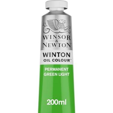 Imagem de Winsor & Newton Winton Oil Color, tubo de 200 ml, luz verde permanente