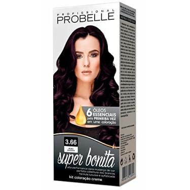 Imagem de Probelle Profissional Tinta Super Bonita 3.66 Acajú Purpura