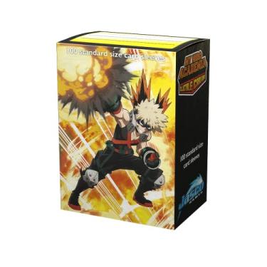 Imagem de Arcane Tinmen Dragon Shield Sleeves – Matte Art: My Hero Academia: Bakugo Explode 100 CT - MTG Card Sleeves are Smooth & Tough - Compatible with Pokemon, MHA CCG & Magic The Gathering Cards (AT-16036)