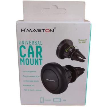 Imagem de Suporte Veicular Saída de Ar Preso em Imã H'Maston Cj-601