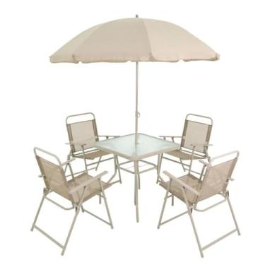 Imagem de CONJUNTO MIAMI 4 CAD.TXT+MESA+G.SOL BEGE