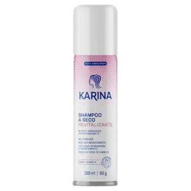Imagem de Shampoo A Seco Karina Revitalizante 150ml - Flora