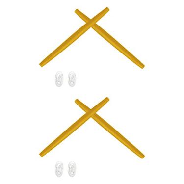 Imagem de 2 pares de meias de substituição e kits de nariz para Oakley Transistor OX3085 - Mais opções, Amarelo, One Size