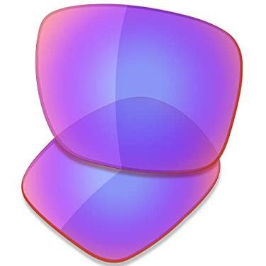 Imagem de SAUCER Lentes de reposição premium para óculos de sol Oakley Holbrook Mix OO9384 | Holbrook Mix Low Bridge Fit OO9385, Shield G30 polarizado, One Size