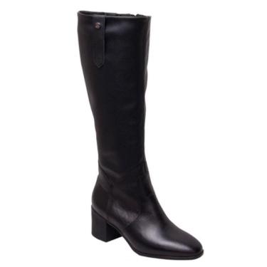 Imagem de Bota Feminina Bottero Cano Longo Salto Blocado