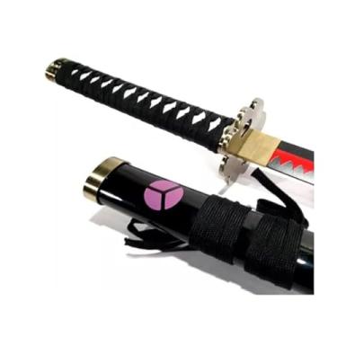 Imagem de Espada Katana Bambu Cosplay One Piece Roronoa Zoro Yubashiri