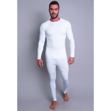 Imagem de Conjunto Masculina Segunda Pele Térmica Proteção Uv 50+ Mvb Modas-Masculino