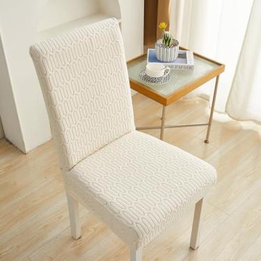 Imagem de Capa de tecido grosso para cadeira, capa de assento em jacquard, grande elasticidade, p...