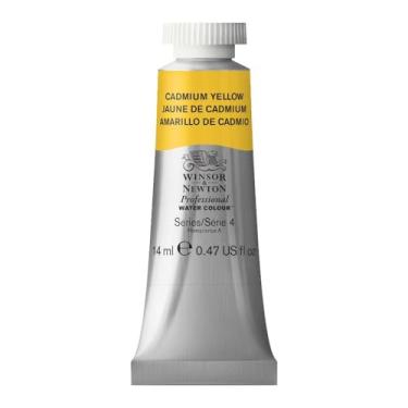 Imagem de Winsor & Newton Tinta profissional para aquarela, tubo de 13,3 g, amarelo cádmio