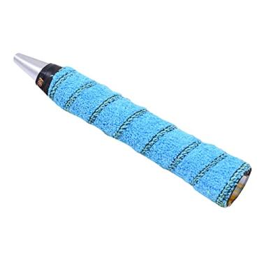 Imagem de Newmind Fita de aderência de raquete de tênis macia super absorvente com aderência em raquete para pickleball, azul