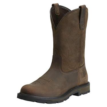 Imagem de Ariat Men's Groundbreaker Pull-On Work Boot, Brown/Brown, 10 2E US