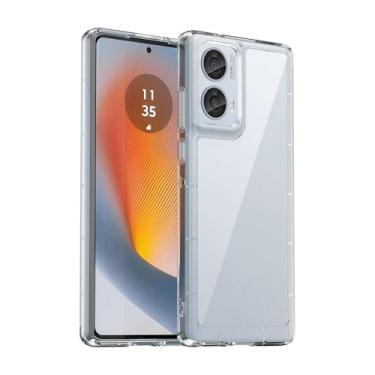 Imagem de Capas Compatível com Moto Edge 50 Fusion,Caixa de telefone,fino e leve,resistente a riscos,anti-impressão digital e proteção contra queda