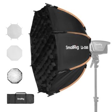 Imagem de SmallRig Softbox octogonal LA-O65, Softbox de liberação rápida de 65 cm com bolsa de transporte, para luzes COB de montagem Bowens para SmallRig para Neewer para Aputure para Godox