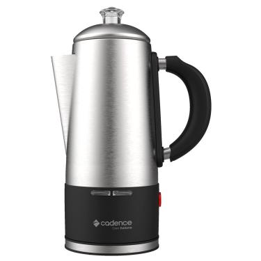 Imagem de Cafeteira Gran Italiana 1,5 Litros com Filtro Medidor Cadence - Inox