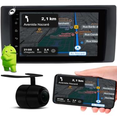 Imagem de Multimidia 7" Polegadas Android S10 e Blazer Pitbull 2001 a 2011 Android Auto CarPlay + Câmera de Ré