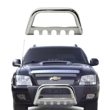 Imagem de Quebra Mato com Protetor S-10 Até 2011 Cromado - HOZZ