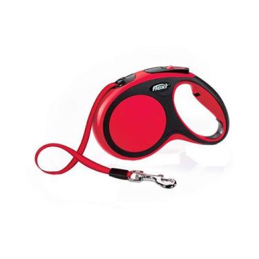 Imagem de Guia Fita New Comfort Flexi para Cães Vermelha - Tamanho G - Flexi Bog