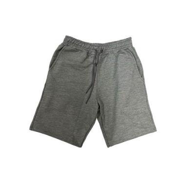 Imagem de Bermudas Moletom Adulto - WJU JEANS, Cinza, M