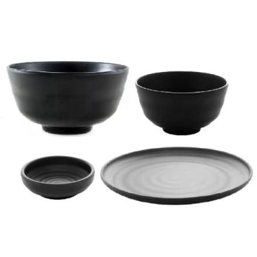 Imagem de Aparelho de Jantar 4 Peças Oriental De Melamina Toquio - Lyor