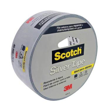 Imagem de Fita Silver Tape 3m Scotch 45mm x 25m