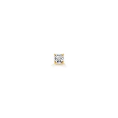 Imagem de Pingente de Ouro 18k com Pedra Moissanite  - Safira, Único