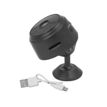 Imagem de Mini Câmera Espiã Grava Vídeo Foto Visão Noturna Magnética