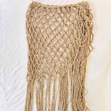 Imagem de Saída de Praia de Tricô Longa Franja Moda Praia Tendência  - Like4you,