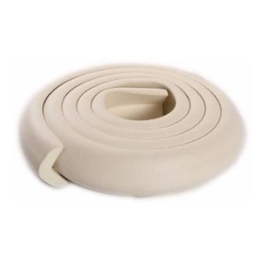 Imagem de 10m Protetor De Quina Borda Grosso Canto Cantoneira Rolo Bebê - Branco