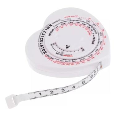 Imagem de Trena Fita Antropométrica Com 150 Cm Com Calculador De IMC