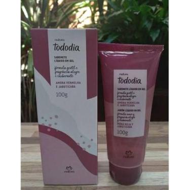 Imagem de Sabonete Líquido em Gel Amora Vermelha e Jabuticaba 100g - Natura Todo