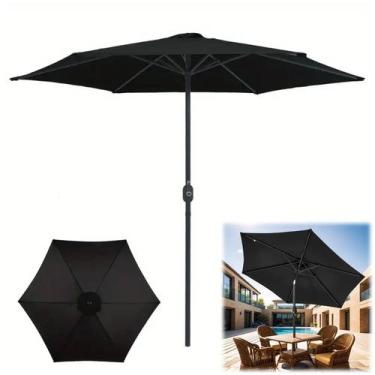 Imagem de Ombrelone Guarda Sol 2,5m Com Manivela Articulado Jardim Piscina Ipane