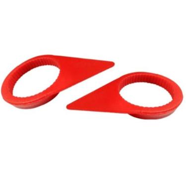 Imagem de Kit 70 Indicador Porca Solta Trava Roda Caminhão Vermelho 30mm - TOP-A