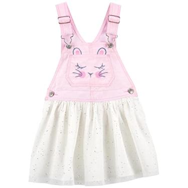 Imagem de OshKosh B'Gosh Macacão feminino World's Best, Suéter de coelho, 9 Meses