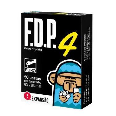 Imagem de FDP Foi de Propósito 4 expansão Expansão com 50 novas cartas - Buró