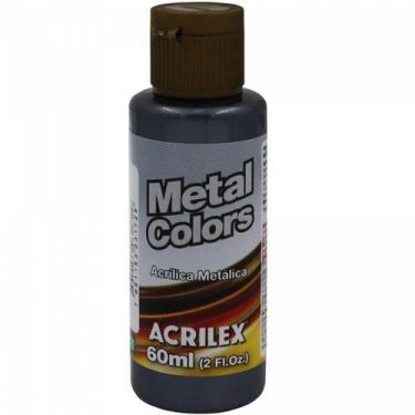 Imagem de Tinta Acrílica Preto Metálico (60ml) - Redelease