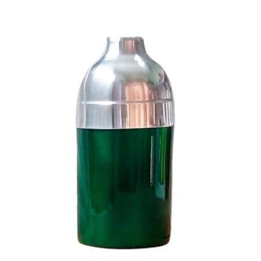 Imagem de Porta Garrafa de Cerveja em Alumínio e Isopor Térmico 300Ml - Verde - 