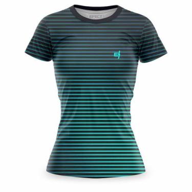 Imagem de Blusa Feminina Academia Camisa Fitness Musculação Caminhada Bike Prote