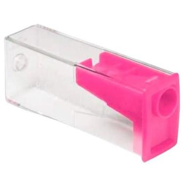 Imagem de Apontador depósito translúcido Faber-Castell Tampa Rosa