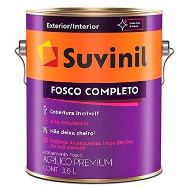 Imagem de Tinta Suvinil para parede acrilico fosco completo 3,6L - Palha - 53400665
