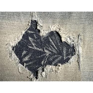 Imagem de Patches de ferro leves estilo Peek-A-Boo da Holey Patches - (2) 12,7 cm x 12,7 cm