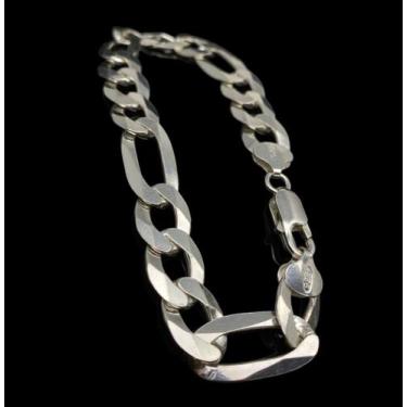 Imagem de Pulseira 3x1 - 21cm 12mm I Prata 925 - realeza925
