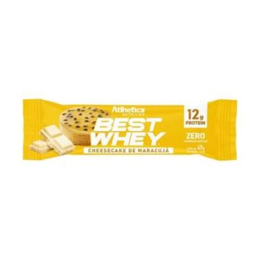 Imagem de Barra Proteica Best Whey Bar Protein Sabor Cheesecake De Maracuja 49g 