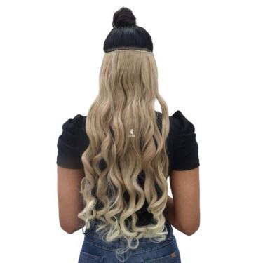 Imagem de Aplique Tic Tac Ondulado Idêntico Ao Humano - Com Volume -Mega Hair Im