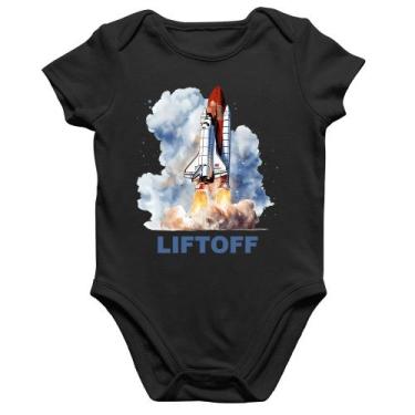 Imagem de Body Bebê Algodão Liftoff: Lançamento do Ônibus Espacial - Foca na Mod